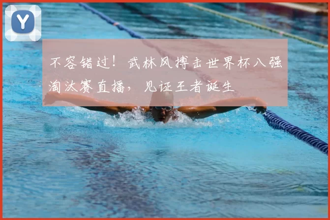 不容错过！武林风搏击世界杯八强淘汰赛直播，见证王者诞生