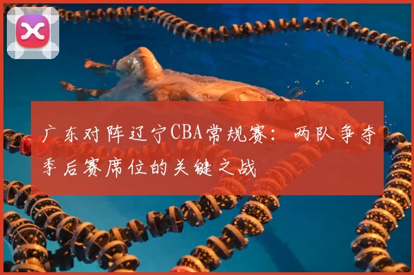 广东对阵辽宁CBA常规赛:两队争夺季后赛席位的关键之战
