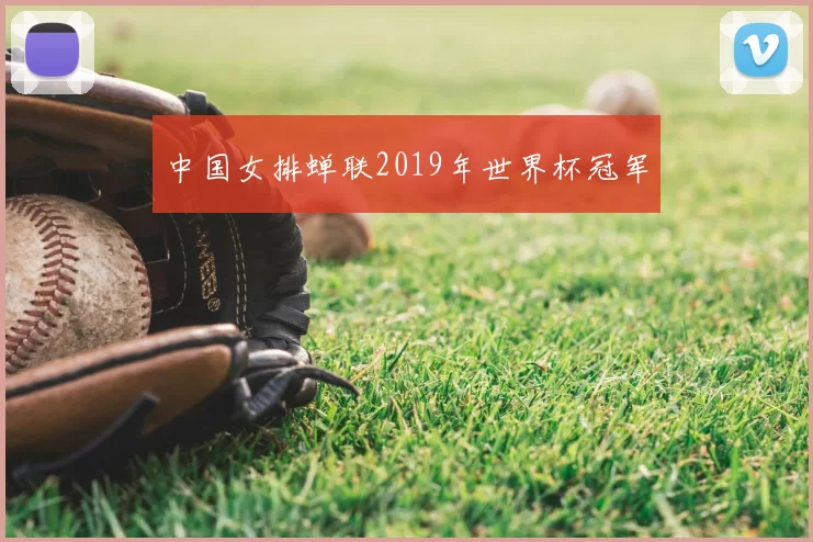 中国女排蝉联2019年世界杯冠军